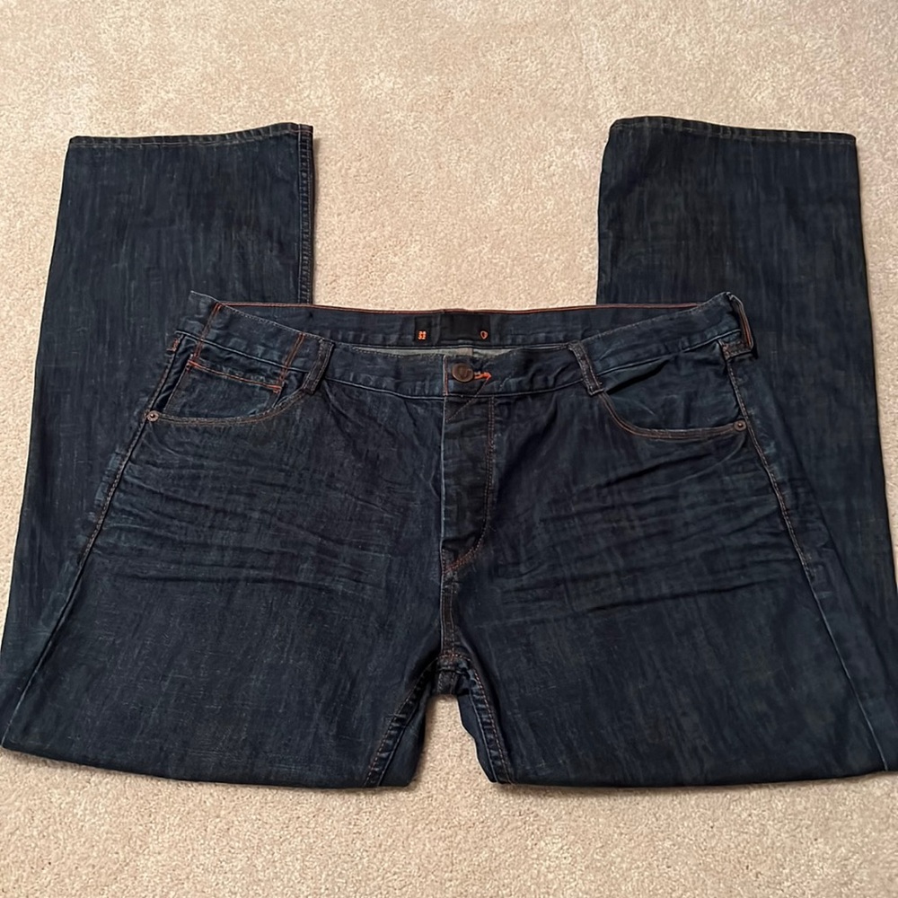 Ben Sherman mens dark blue jeans